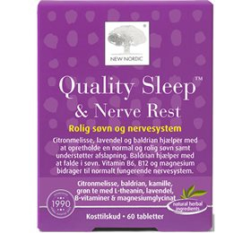 New Nordic Quality Sleep   Nerve Rest 60 Tabl