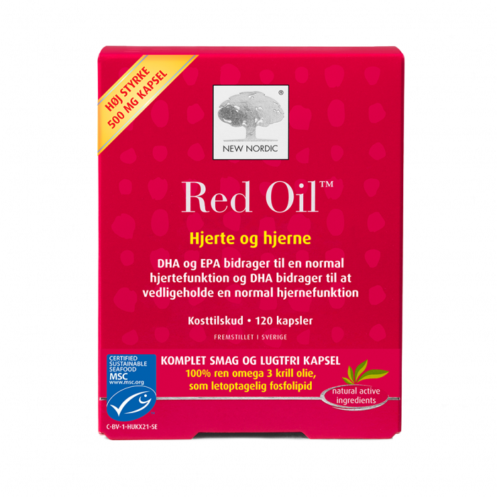 New Nordic Red Oil Omega   120 Kapsler   For 549 -