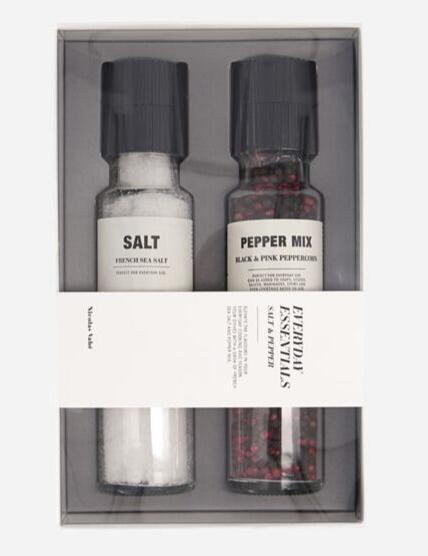 Nicolas Vahé Gaveæske  Quot Everyday Essentials Quot  Salt   Pepper  335g