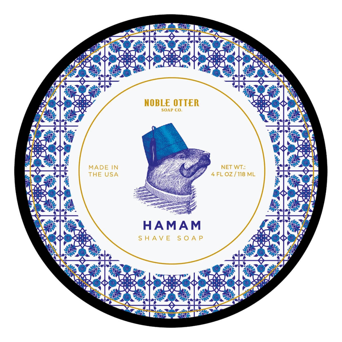 Noble Otter Barbersæbe  Hamam  118 Ml