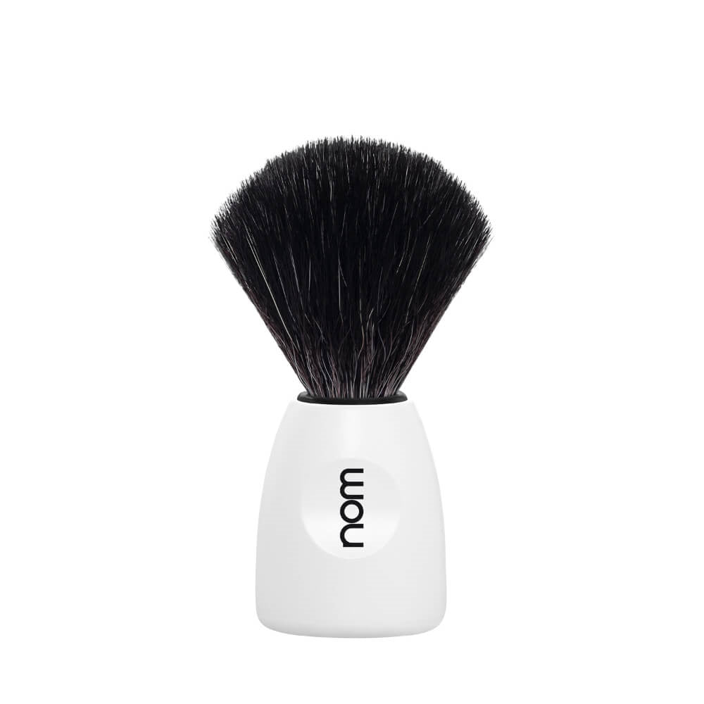 Nom Shaving Barberkost  Lasse  Black Fibre  White
