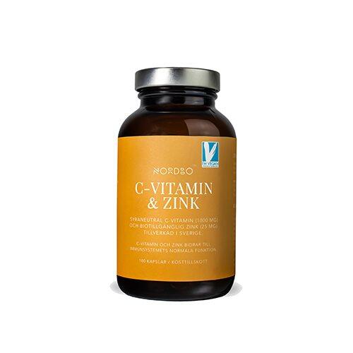 Nordbo  -vitamin Og Zink  100kap