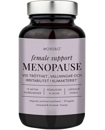 Nordbo Female Support Menopause 90 Kapsler