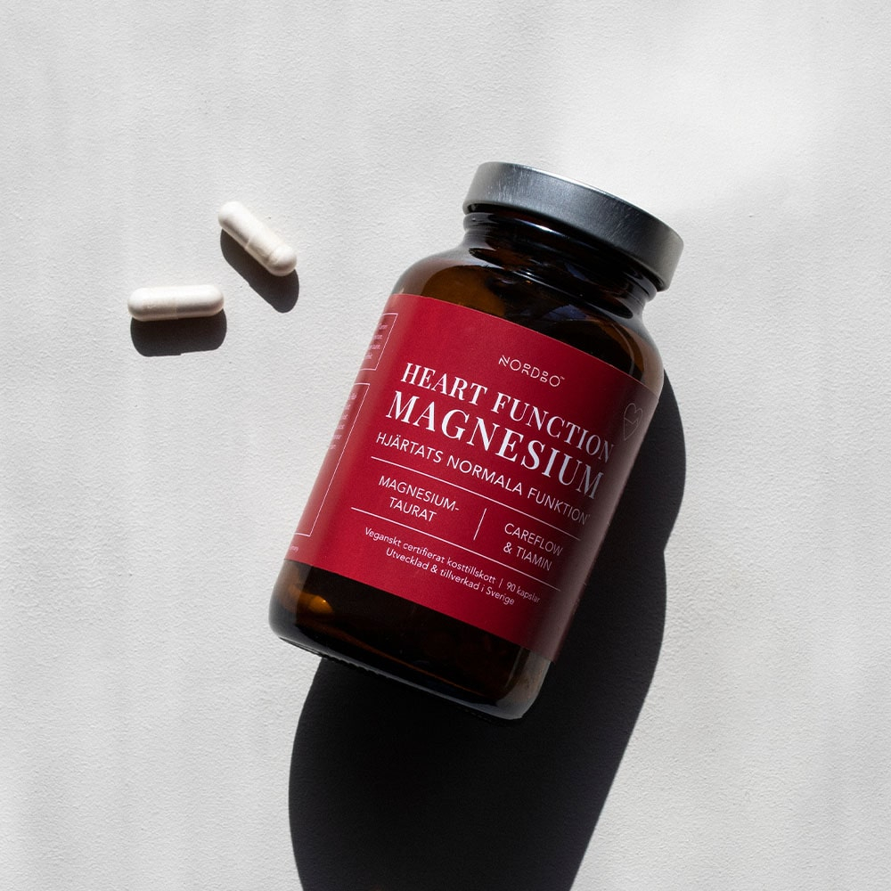 Nordbo Heart Function Magnesium 90 Kaps