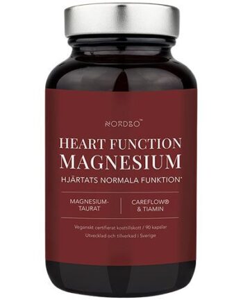 Nordbo Heart Function Magnesium 90 Kapsler