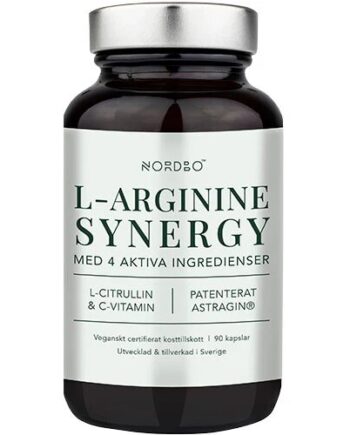 Nordbo  -arginine Synergy 90 Kapsler