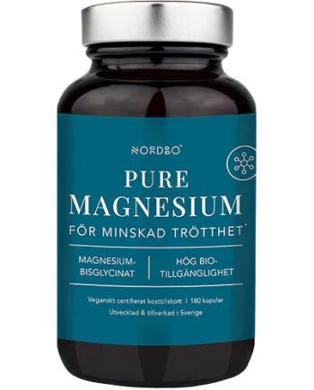 Nordbo Pure Magnesium 180 Kapsler
