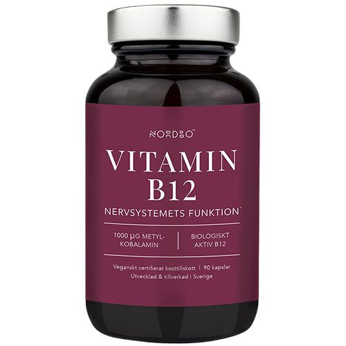 Nordbo Vitamin B12 90 Kaps