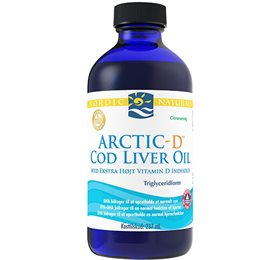 Nordic Naturals Arctic-  Cod Liver Oil Og Citrussmag 237 Ml