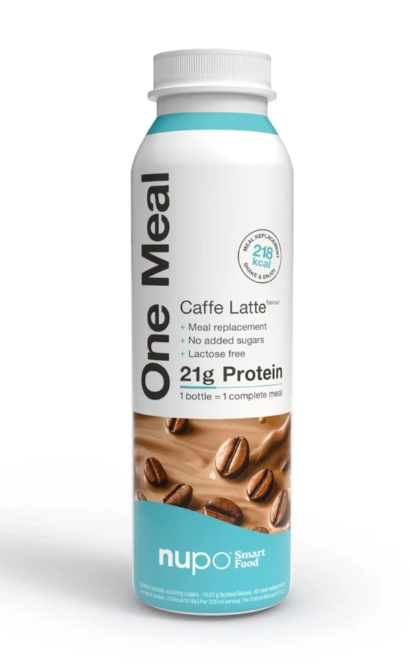 Nupo One Meal  Prime Shake   Caffe Latte Happiness  330ml