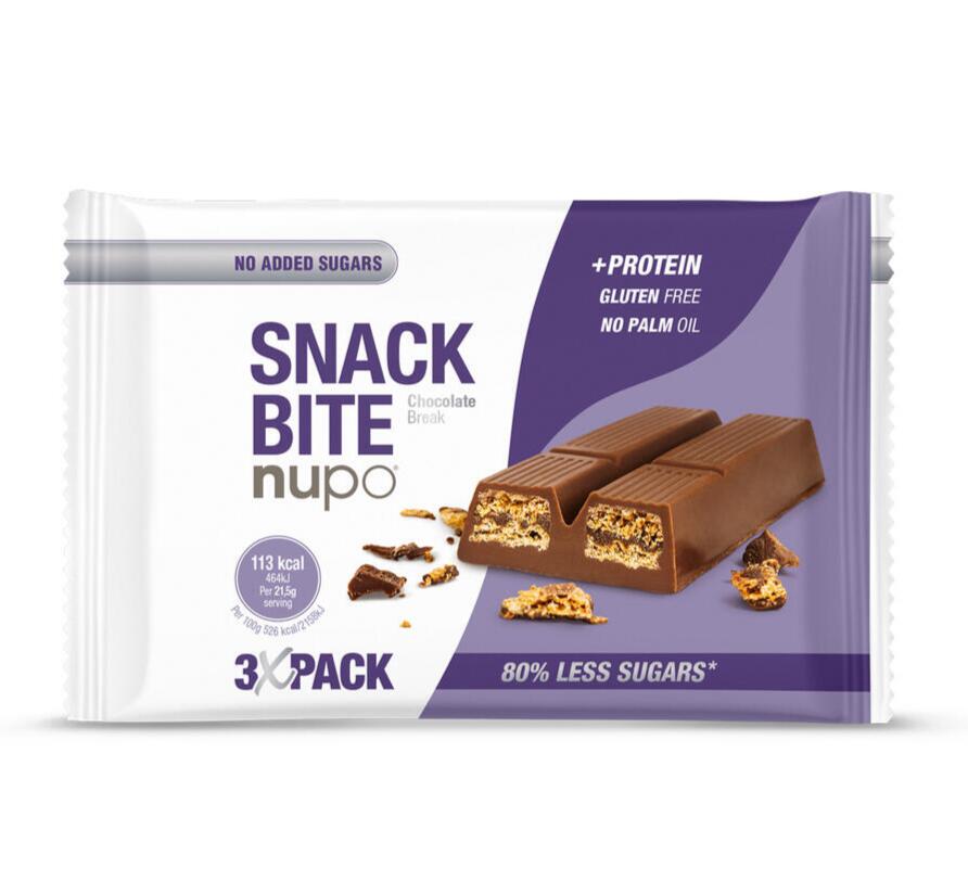 Nupo Snack Bite Chocolate Break  3x21 5g