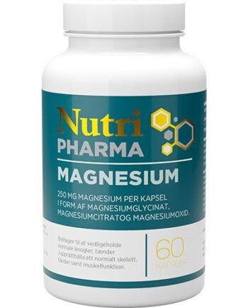 Nutri Pharma Magnesium 60 Kapsler