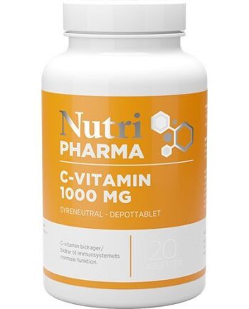 Nutripharma  -vitamin 1000 Mg 120 Tabletter