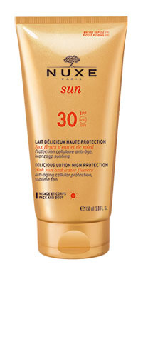Nuxe Sun Delicious Face   Body Lotion Spf30  150ml