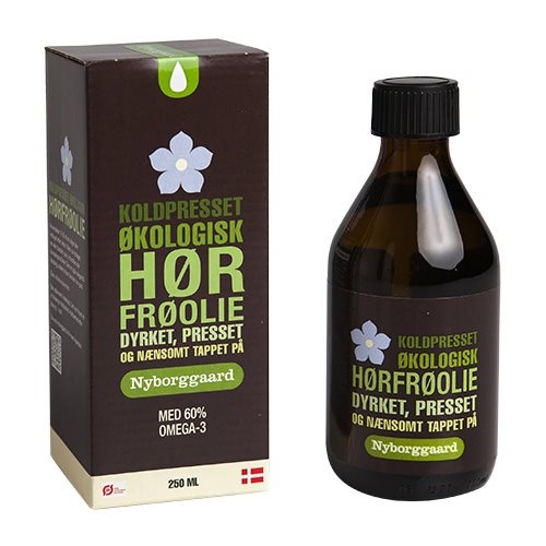 Nyborggaard Hørfrøolie Koldpresset    250ml