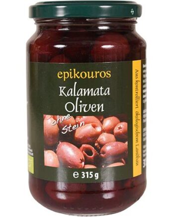 Oliven Kalamata    Sten øko  315 Gram