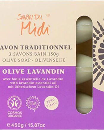 Oliven Sæbe Med Lavandin Savon Du Midi øko  450 Gram