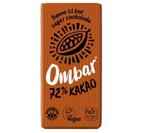 Ombar Raw Chokolade 72     35g