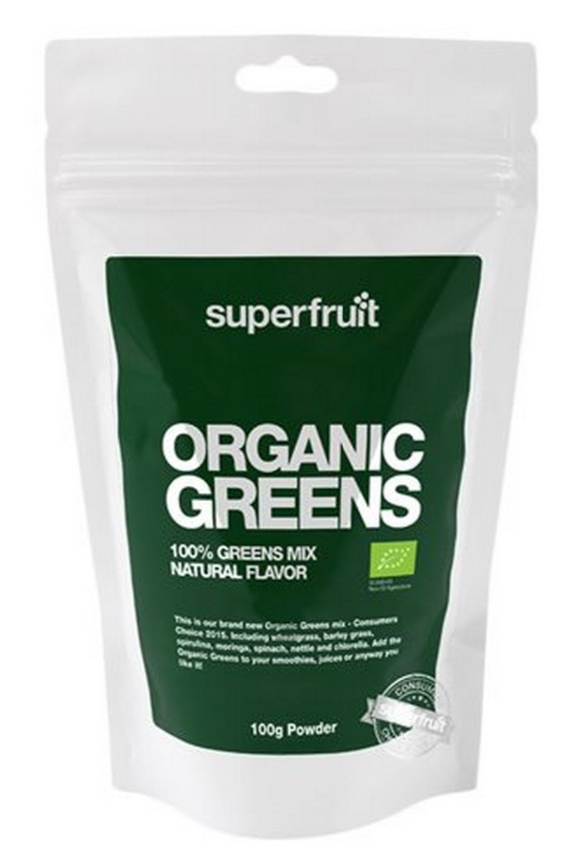 Organic Greens Pulvermix   Superfruit  100g