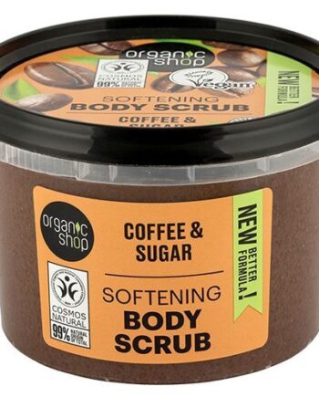 Organic Shop Softening Body Scrub Coffee 280 Ml