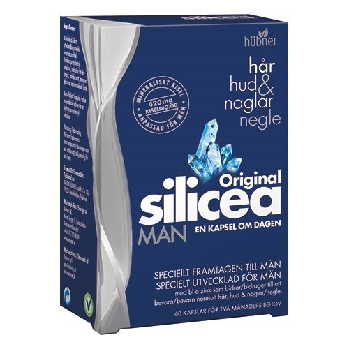 Original Silicea Man Hud  Hår   Negle 60 Kap   44