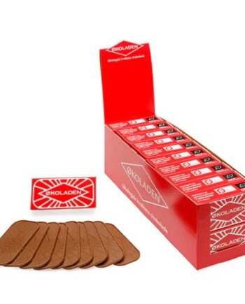 Pålægschokolade Lys   Stk øko  40 Gram