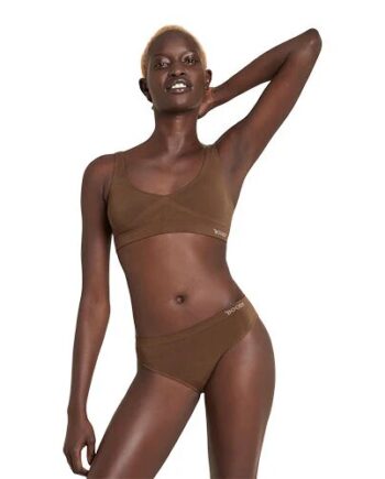 Padded Shaper Crop Bra Nude   Str  Xs