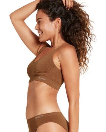 Padded Shaper Crop Bra Nude   Str  Xs