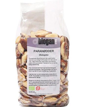 Paranødder økologisk  400 Gram