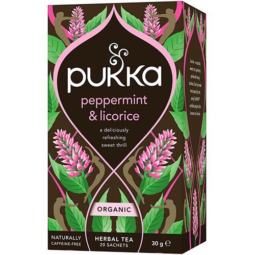 Peppermint   Licorice Te   Pukka  20br