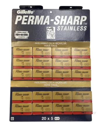 Permasharp Super De-barberblade    Stang  20x5 Stk   100 Stk