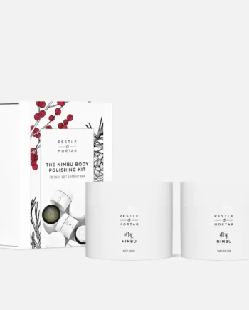 Pestle   Mortar The Nimbu Body Polishing Kit
