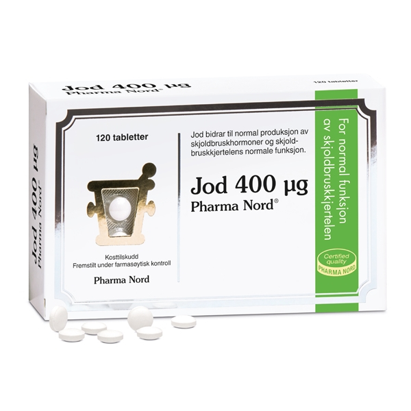 Pharma Nord Jod 400     120 Tabl