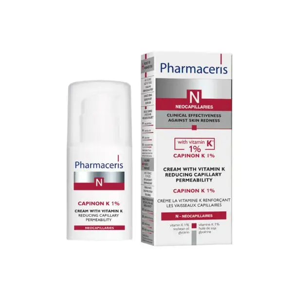 Pharmaceris   Capinion   Beroligende Ansigtscreme Med Vitamin    30ml