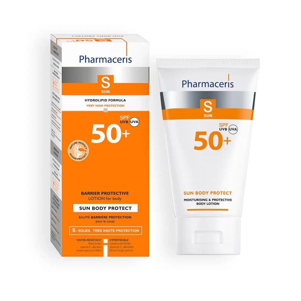 Pharmaceris   Solbeskyttende Creme Til Sart Og Sensitiv Hud  Spf 50  150ml