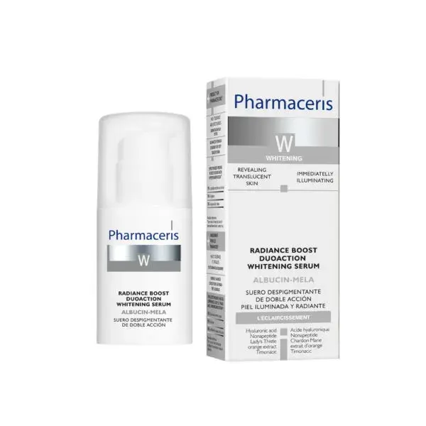 Pharmaceris   Albucin Mela Duo Aktivt Lysnende Serum  30ml