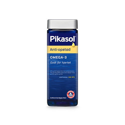 Pikasol Anti-opstød 120 Kapsler