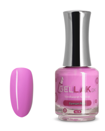 Pink Vandbaseret Neglelak    Quot Damson Plum Quot  No      15 Ml   Gellak Dk