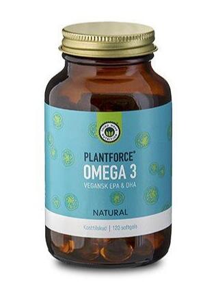 Plantforce Omega    Vegansk Epa   Dha  120stk