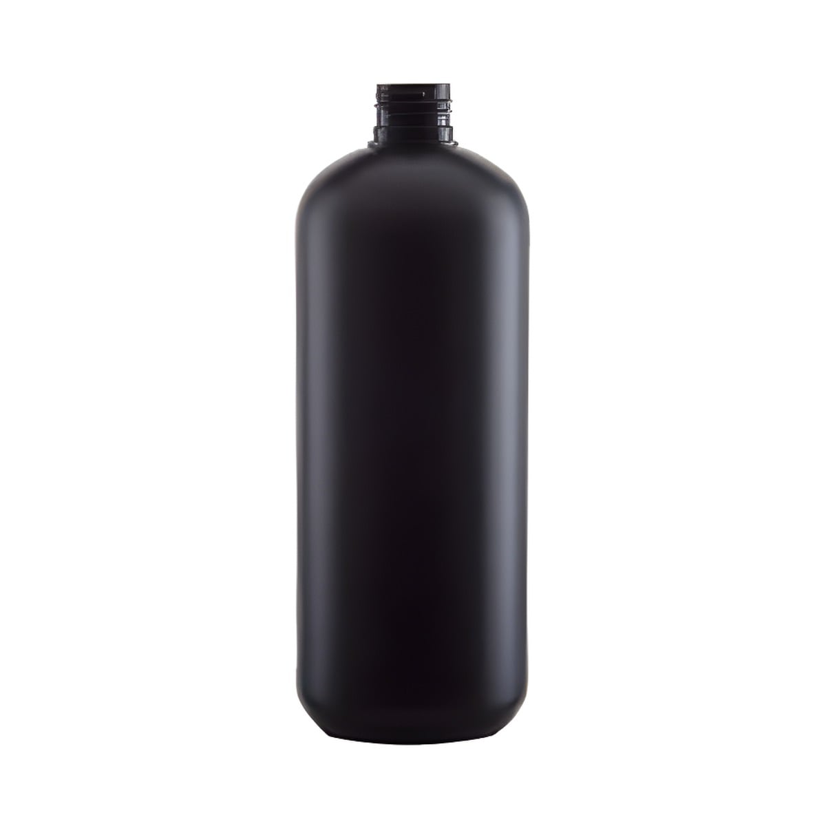 500 Ml Mat Sort Plastflaske Hdpe 24 410