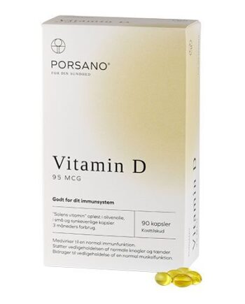 Porsano Vitamin   95 Mcg 90 Kapsler