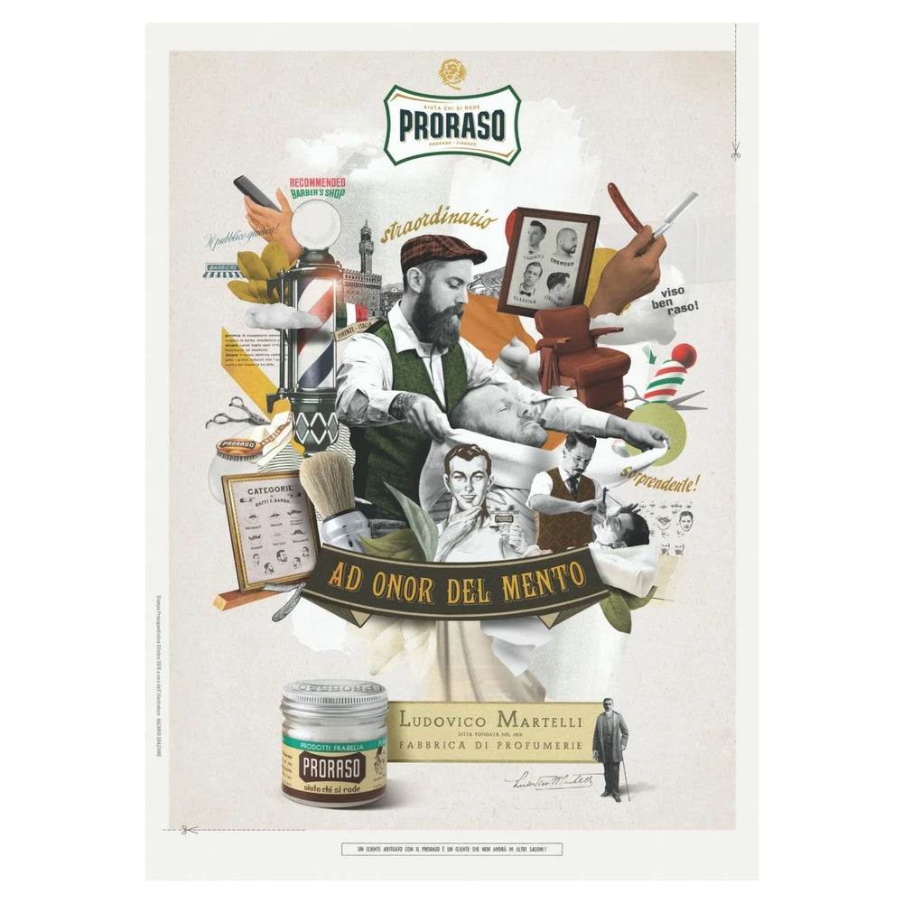Proraso Plakat  50   70 Cm