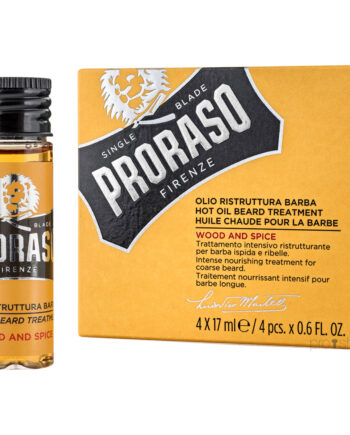 Proraso Varm Skægolie  Wood   Spice  4x17 Ml