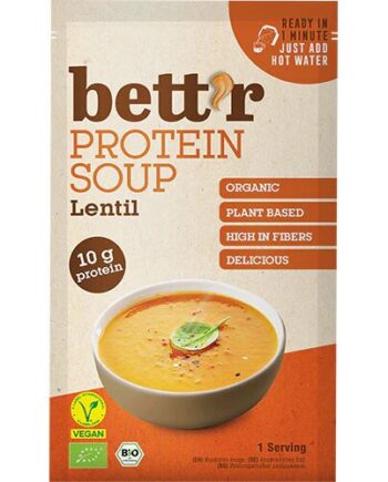 Protein Soup Lentil øko  30 Gram