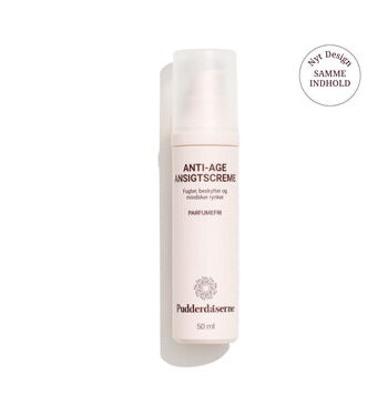 Pudderdåserne Anti-age Ansigtscreme Parfumefri 50 Ml