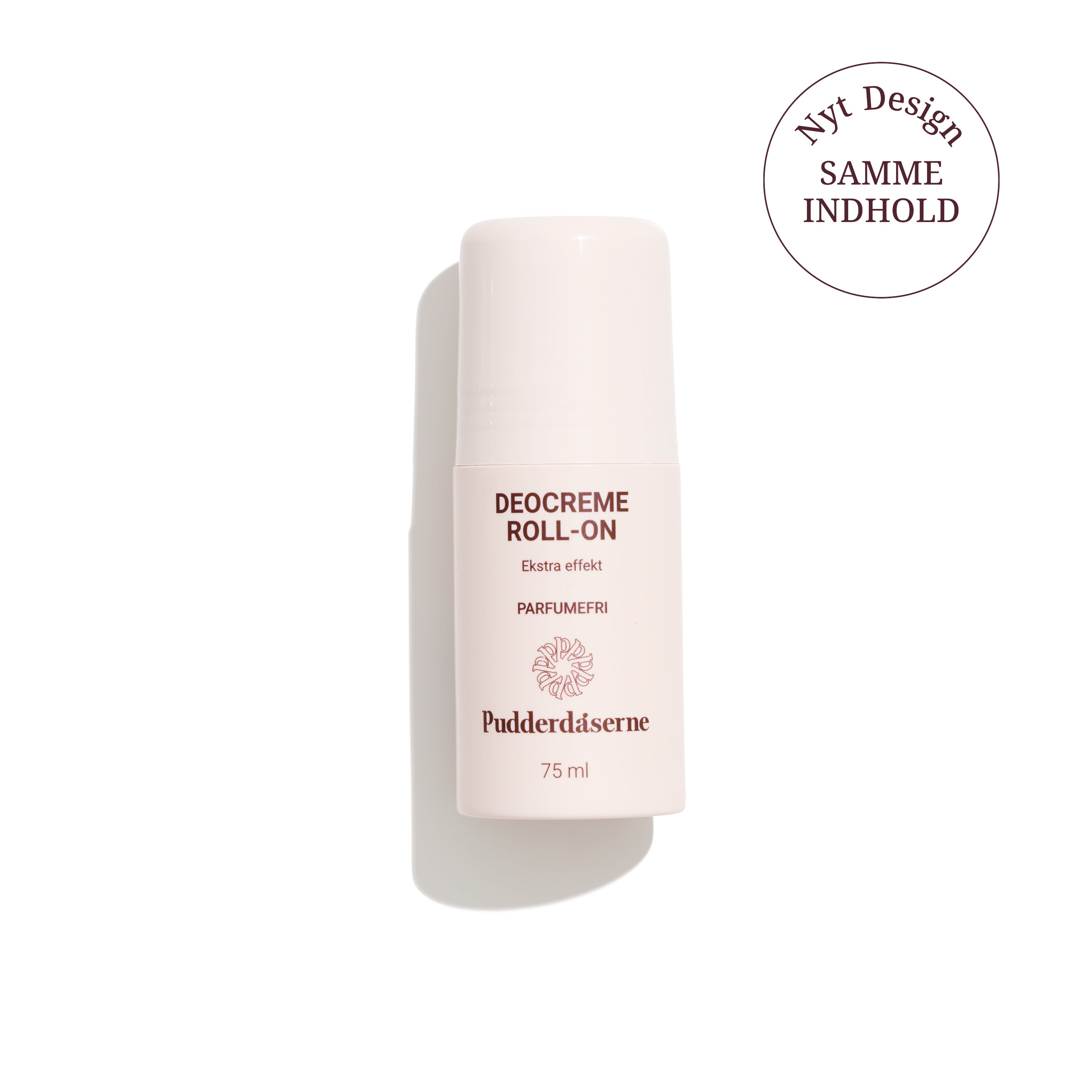 Pudderdåserne Deocreme Roll-on Parfumefri 75 Ml