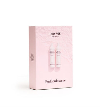 Pudderdåserne Gaveæske Pro Age Parfumefri Alt   En Hyaluronsyre 50 Ml