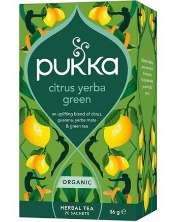 Pukka Citrus Yerba Green Te    20br