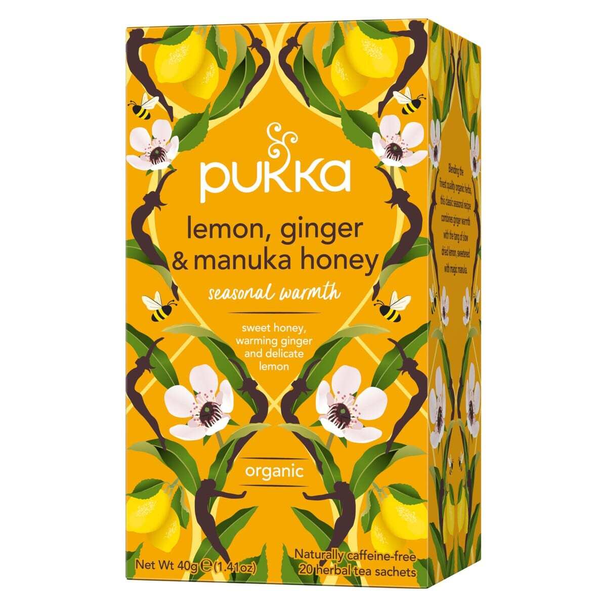 Pukka Lemon  Ginger   Manuka Honey Te 20 Breve