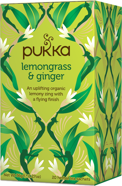 Pukka Lemongrass   Ginger Te     Bull  20 Br
